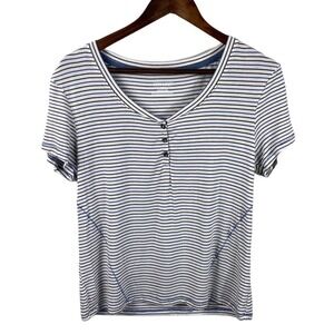 Jasmine & Ginger Striped T-Shirt Size Medium